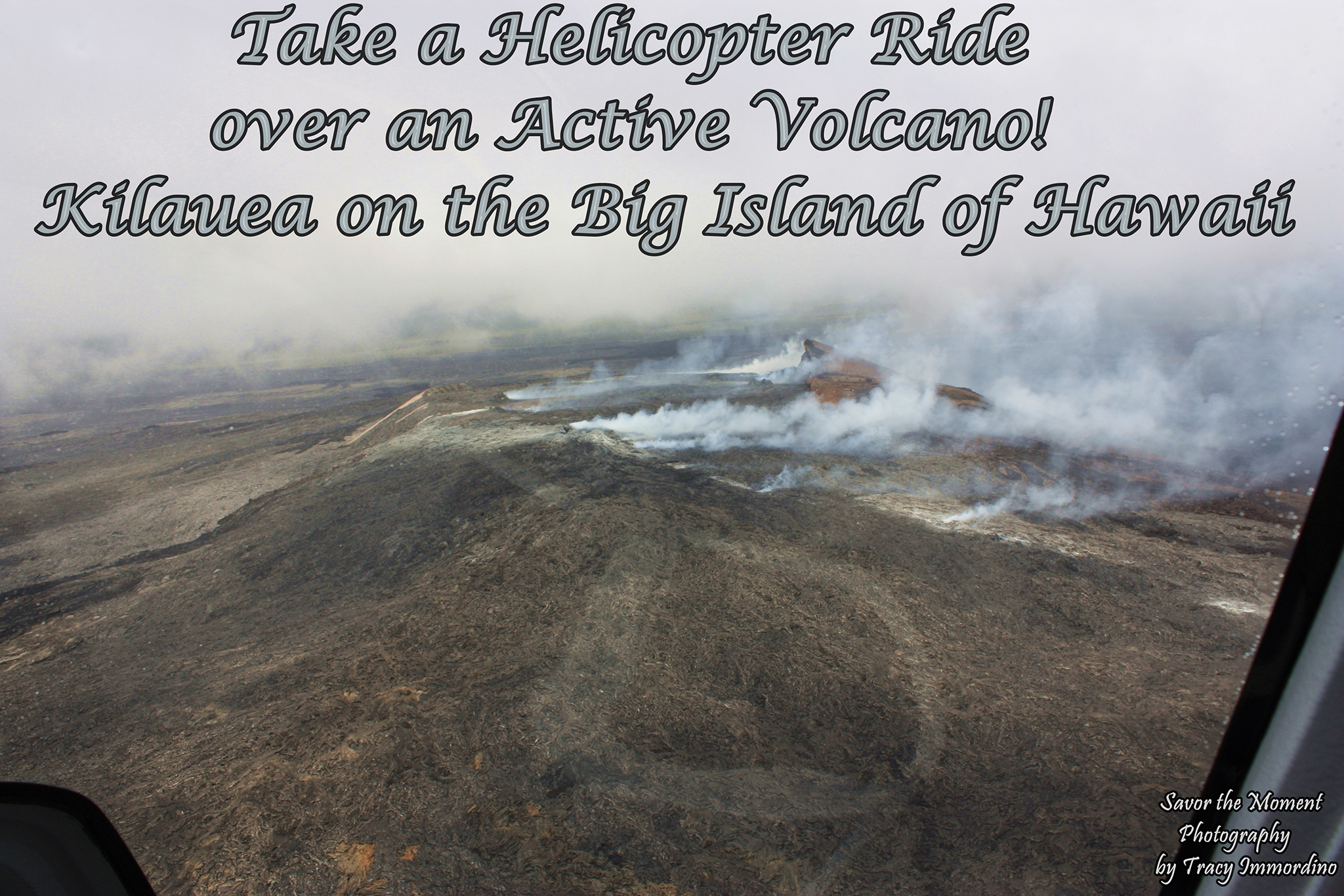 An Aerial View of Kilauea