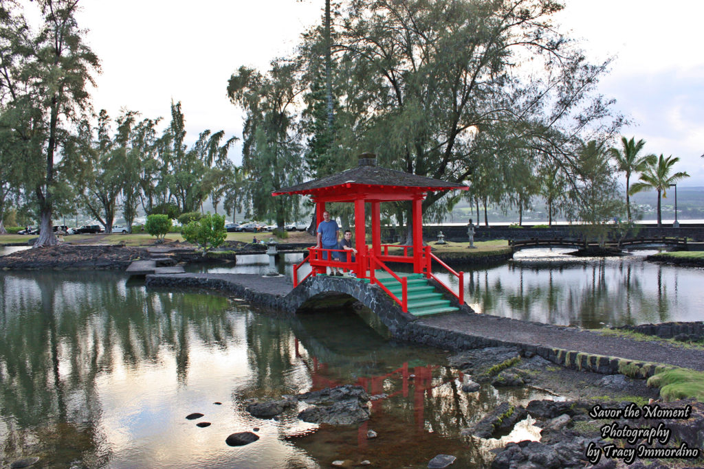 Taking a rest in Liliuokalani Park