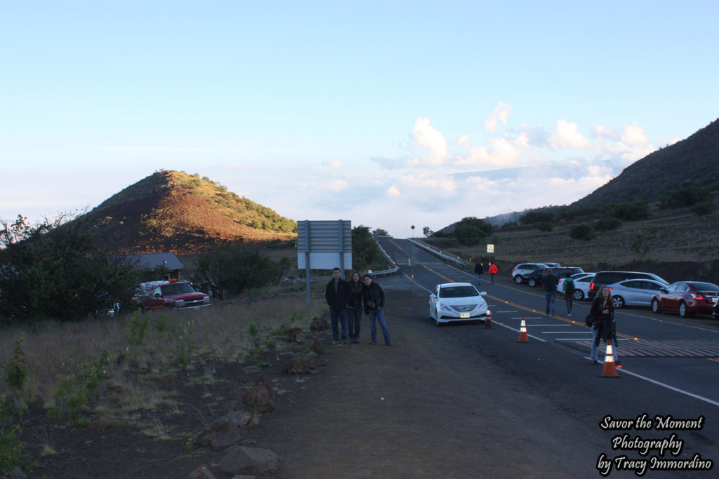 Parking near the Mauna Kea Visitor Center