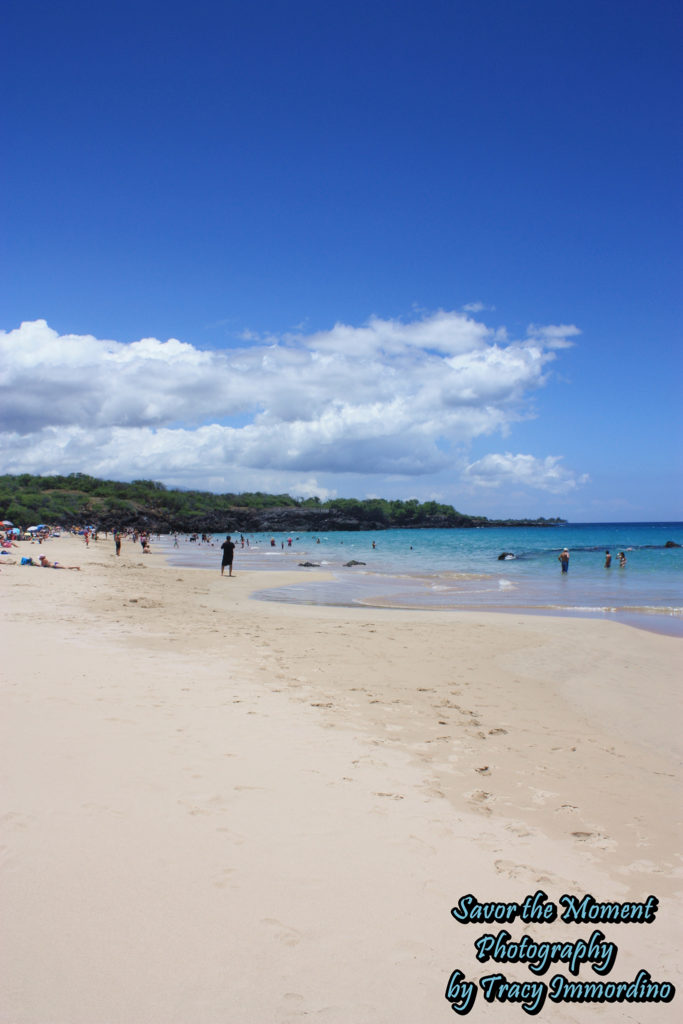 Shoreline at Hapuna Beach