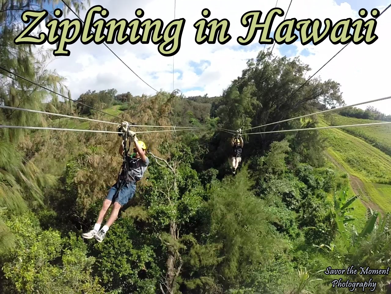 Ziplining in Hawaii
