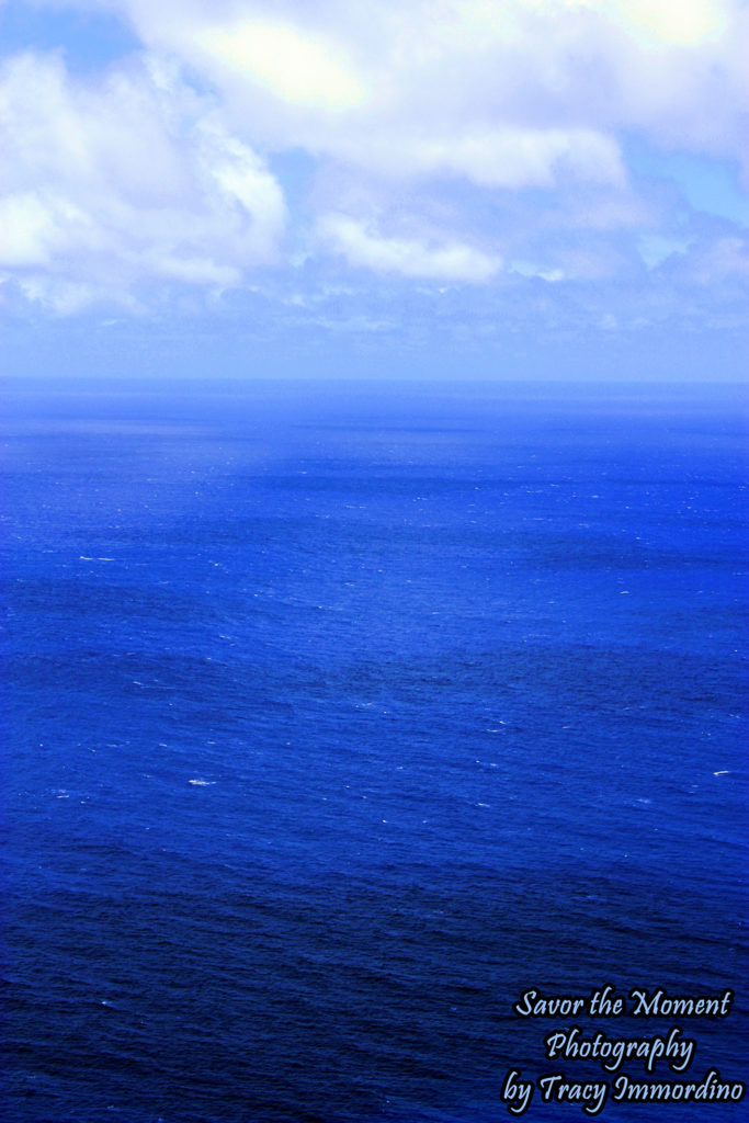 The Pacific Ocean at Waipio Valley Overlook