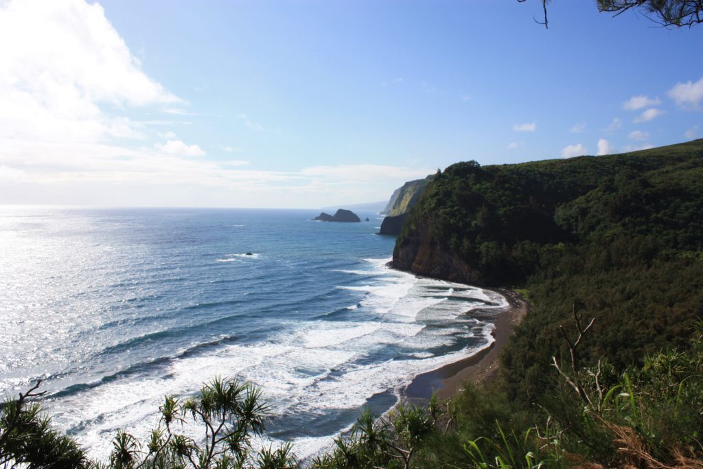 Half Way Down the Pololu Valley Trail