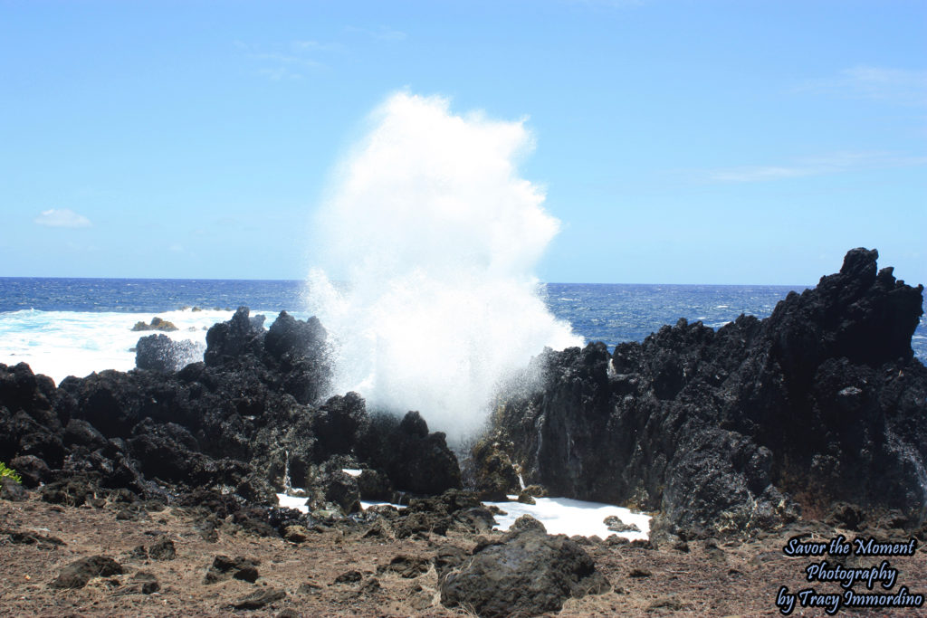 Waves Crashing at Laupahoehoe Point