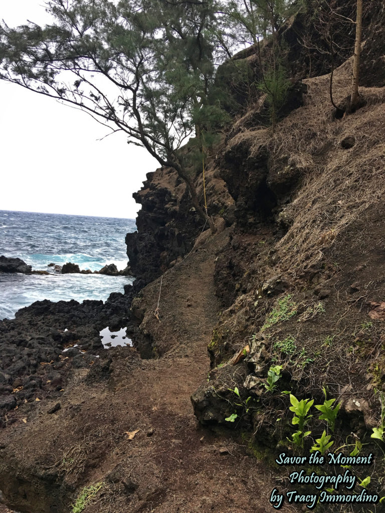 Trail to the Red Sand Beach, Maui