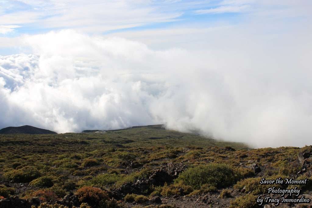 Hiking to the Leleiwi Overlook, Haleakala National Park