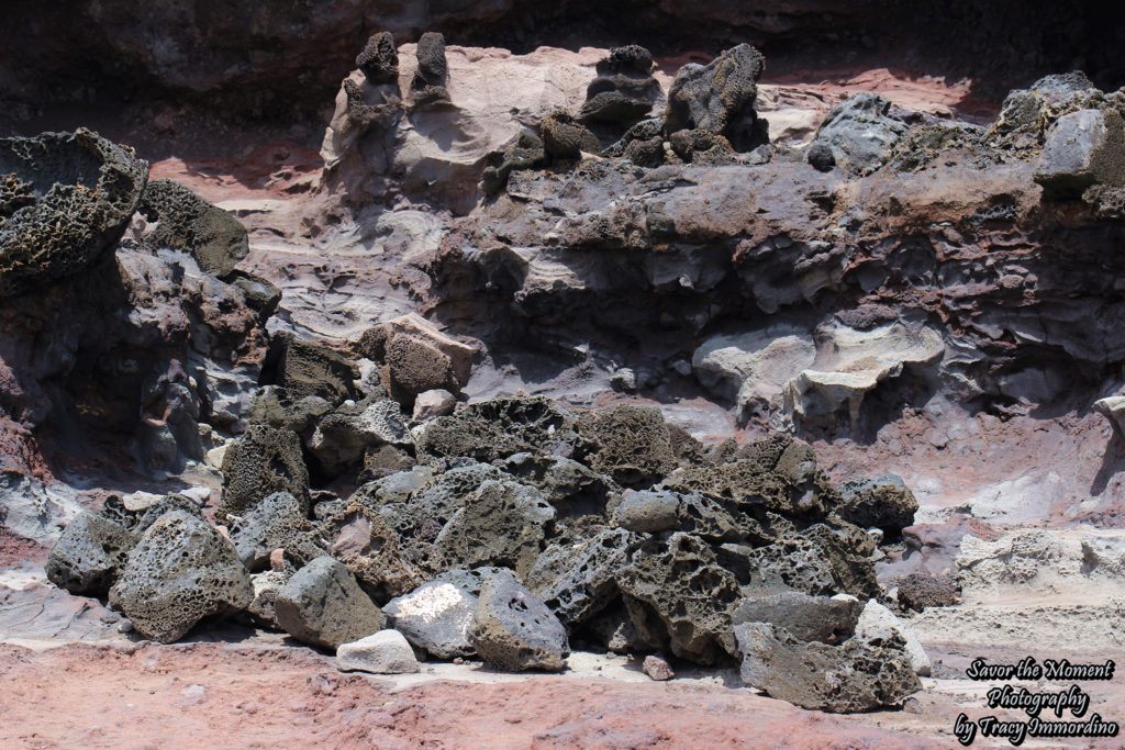 Volcanic Rock Landscape at Nakalele Blowhole