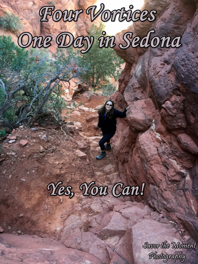 Four Vortices One Day in Sedona