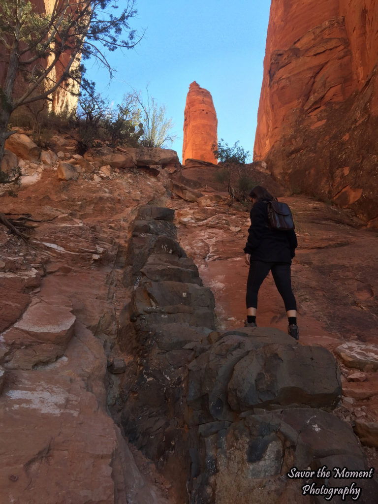 Hiking the Cathedral Rock Trail in Sedona, Arizona