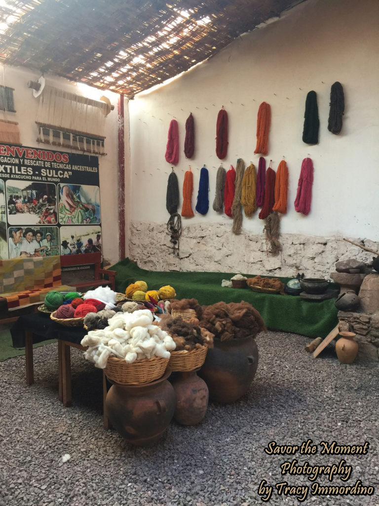 Textiles Sulca in the Sacred Valley of Peru