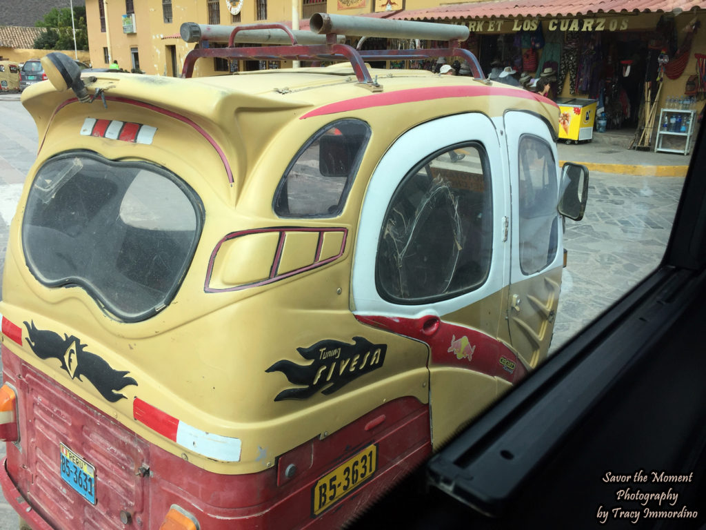 A Taxi in Ollantaytambo