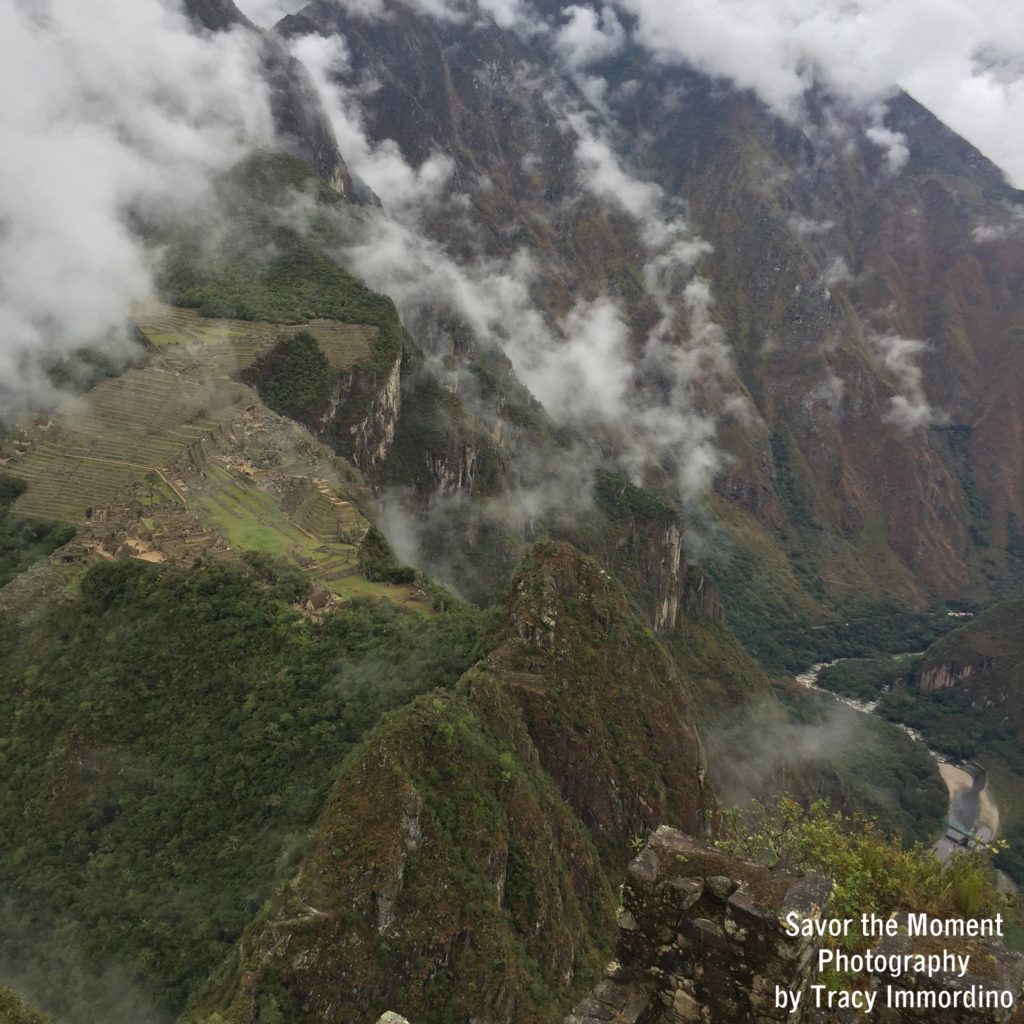 Viewing Machu Picchu From Huayna Picchu