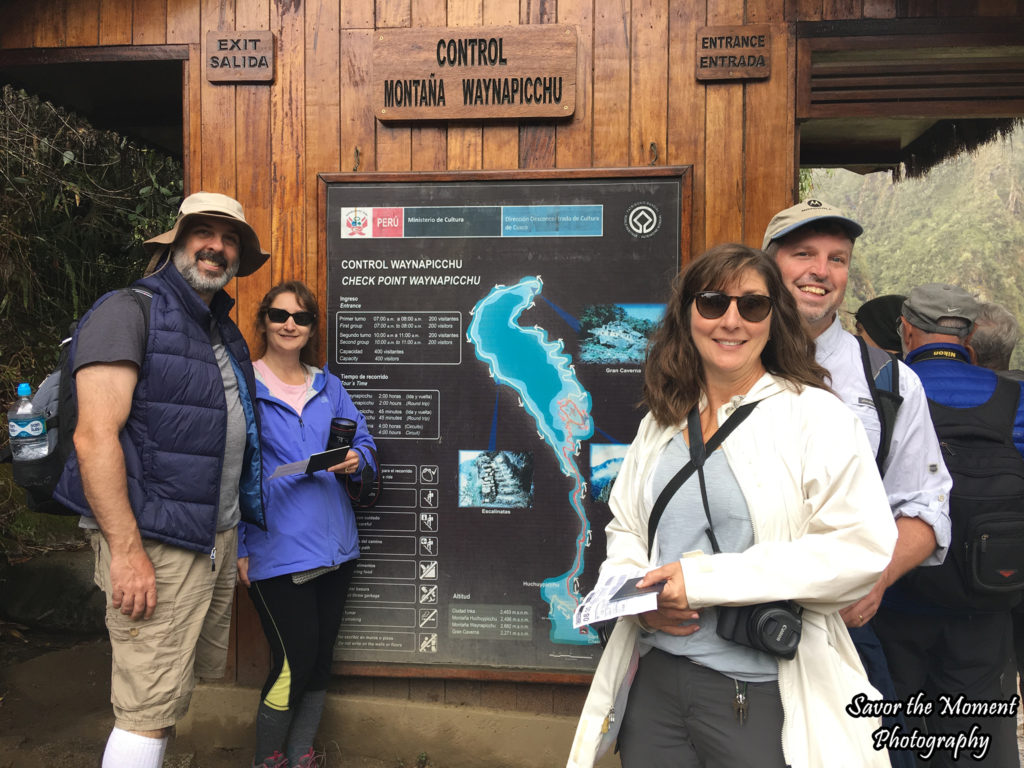 Check Point for the WaynaPicchu (Huayna Picchu) Hike