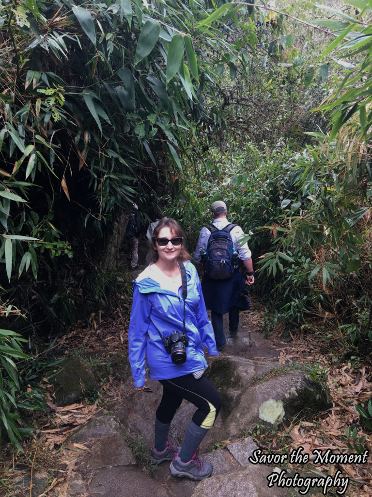 The Beginning of the Trail Ascending Huayna Picchu