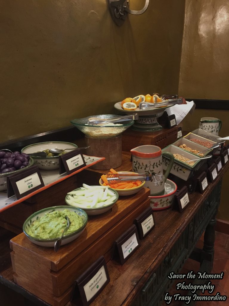 The Breakfast Buffet at the Belmond Monasterio Hotel