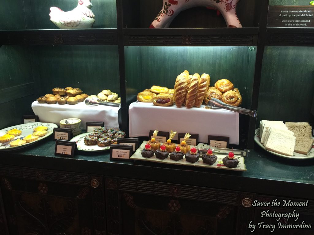 The Breakfast Buffet at the Belmond Monasterio Hotel