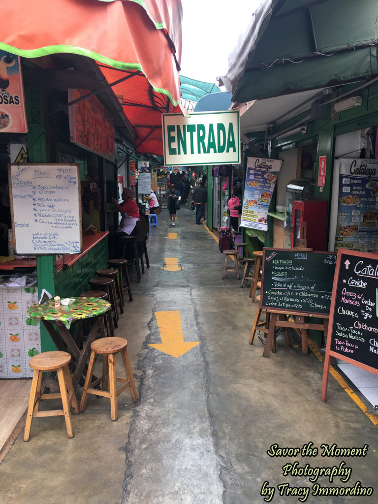 Market in the Barranco District of Lima, Peru