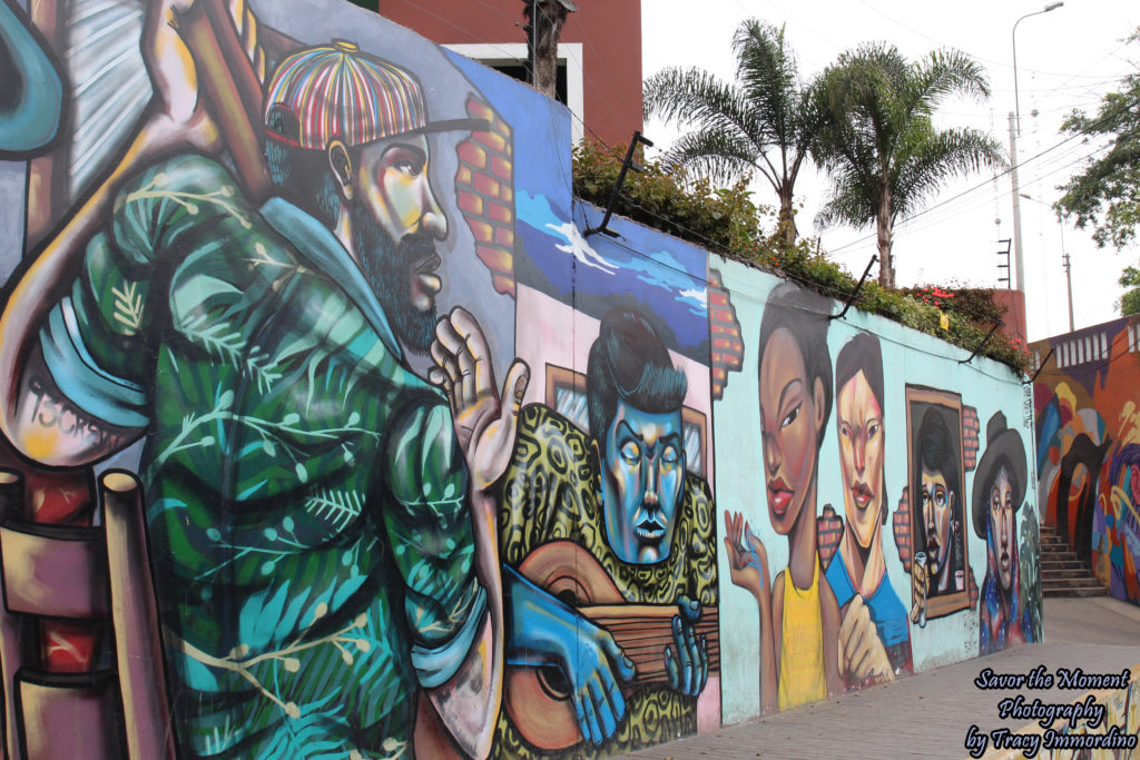 Street Art in the Barranco Neighborhood of Lima, Peru