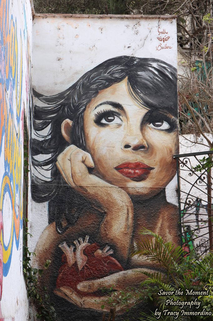 Street Art in the Barranco Neighborhood of Lima, Peru