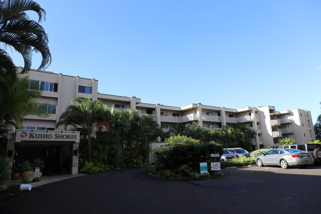 Kuhio Shores Condominiums in Koloa, Kauai