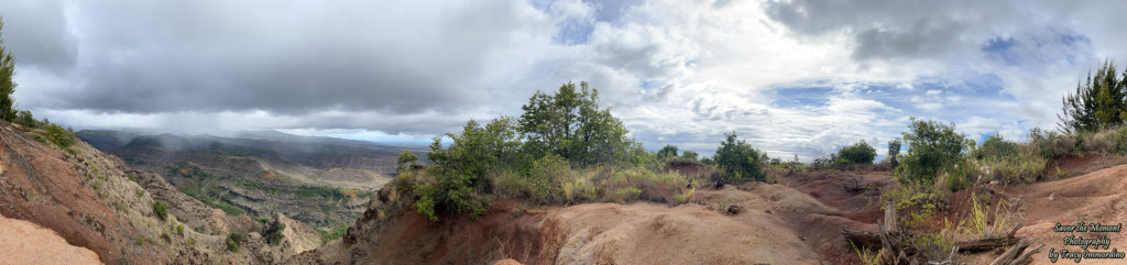 Pullout at Waimea Canyon State Park