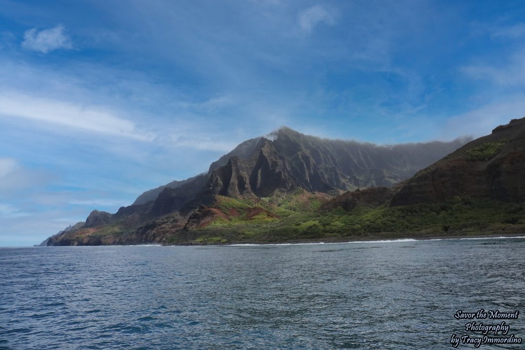 The Napali Coastline in Kauai