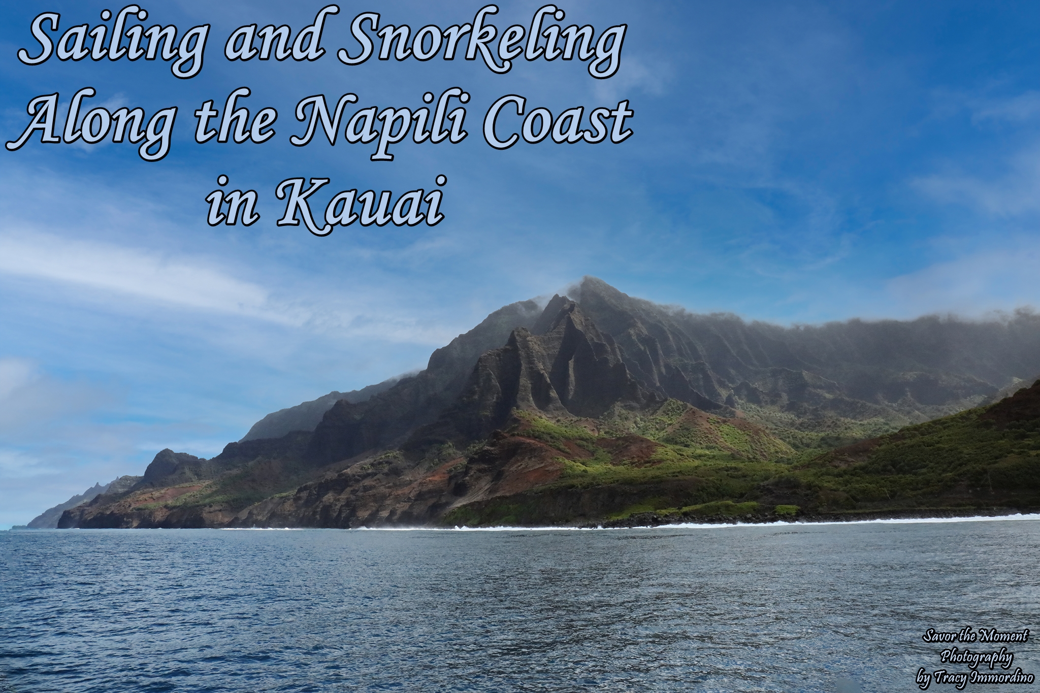 Boat Ride Along the Napili Coast in Kauai