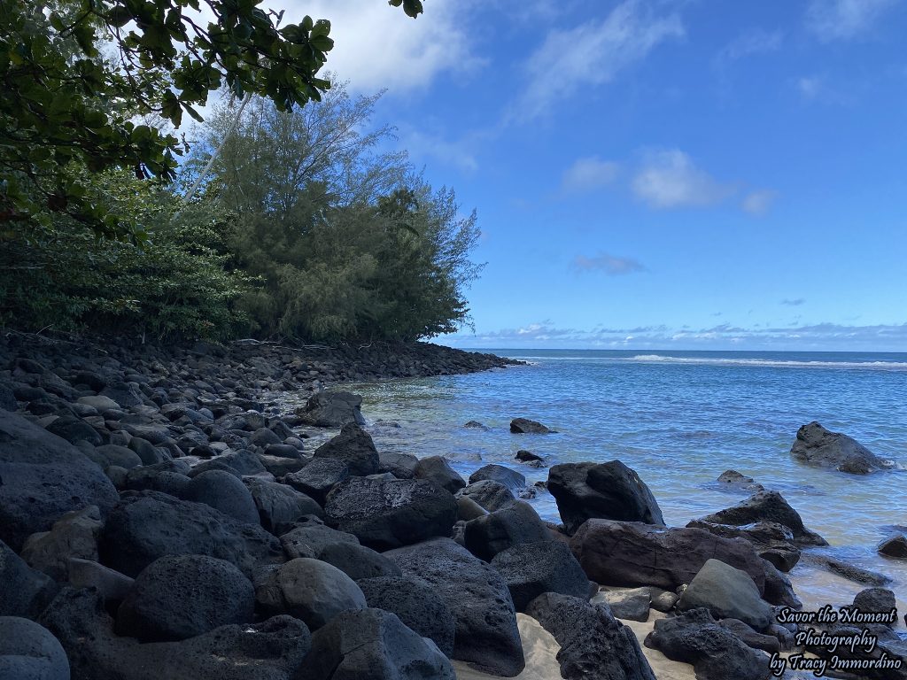 West end of Ke'e Beach