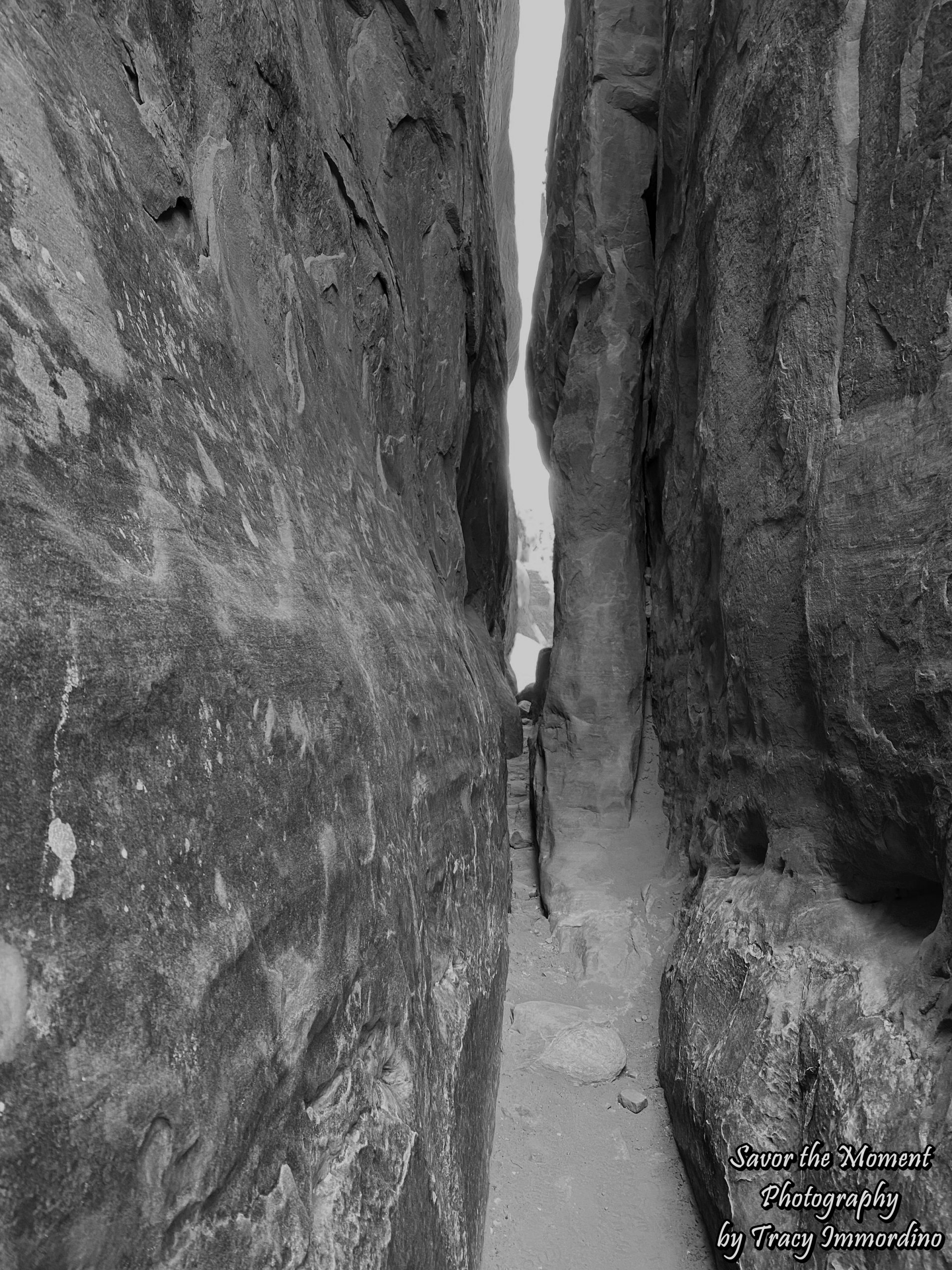 Slot Canyon on the Fiery Furnace Trail