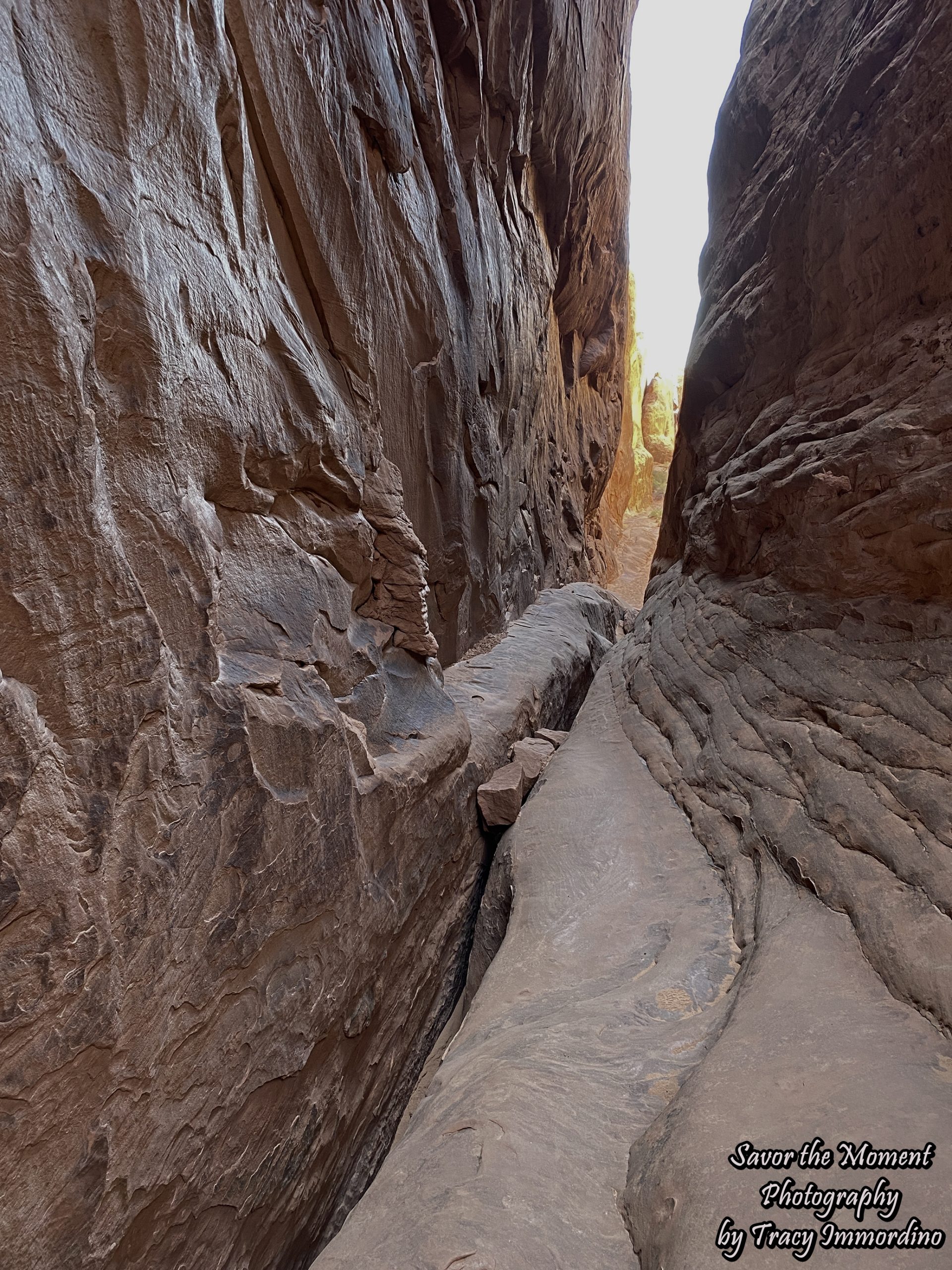 Slot Canyon on the Fiery Furnace Trail