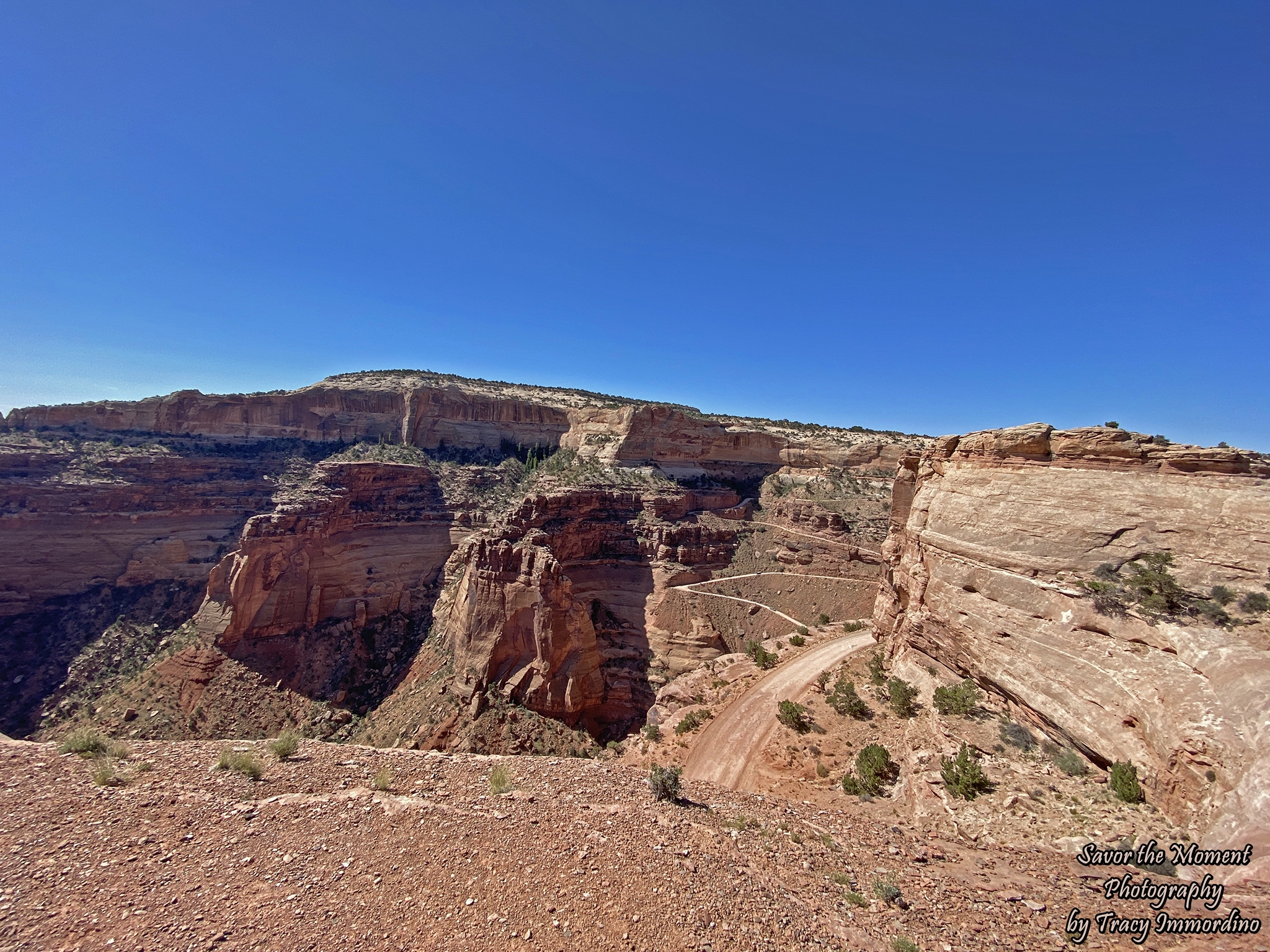 Shafer Road in Canyonlands National Park