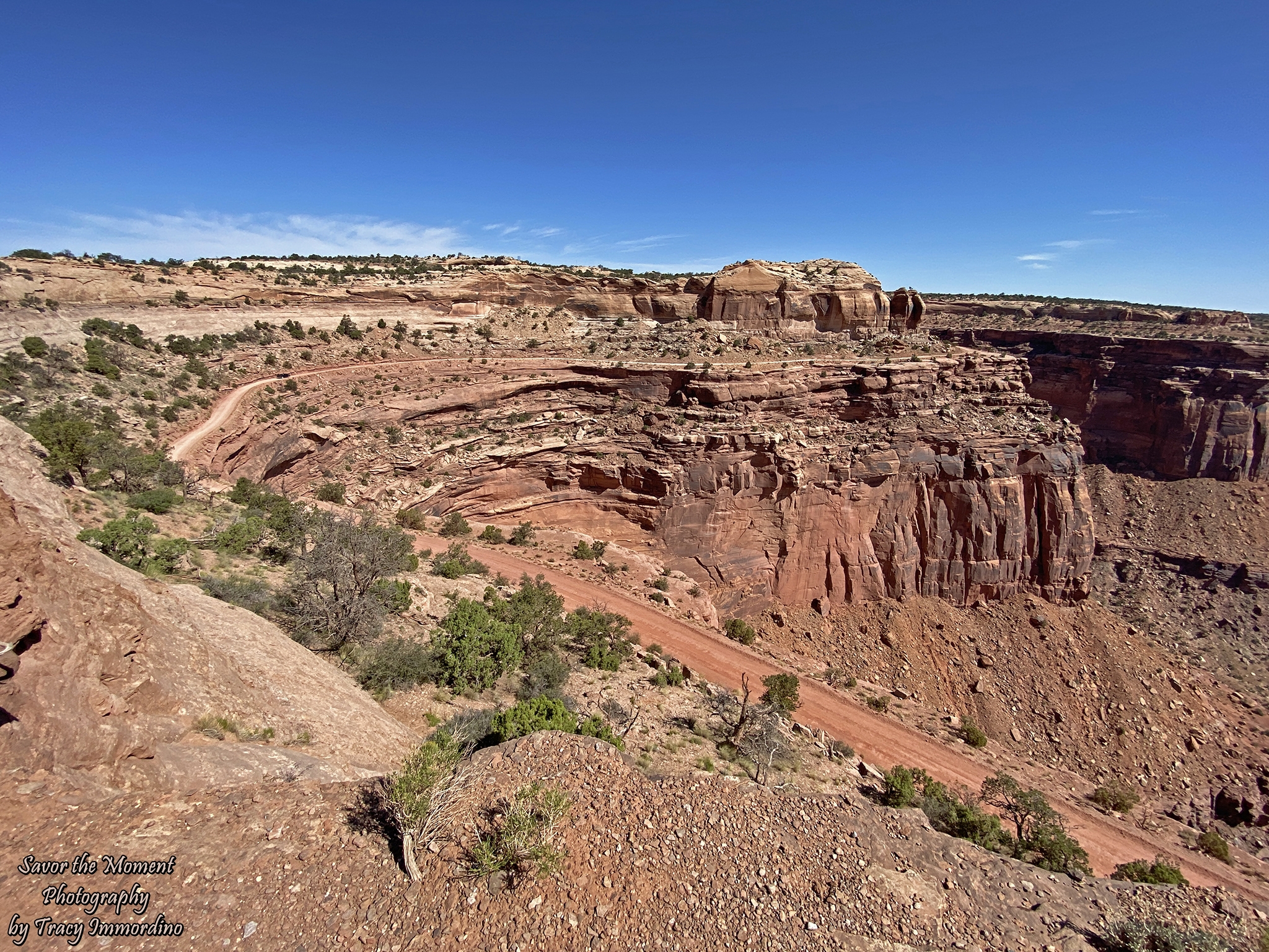 Shafer Road in Canyonlands National Park