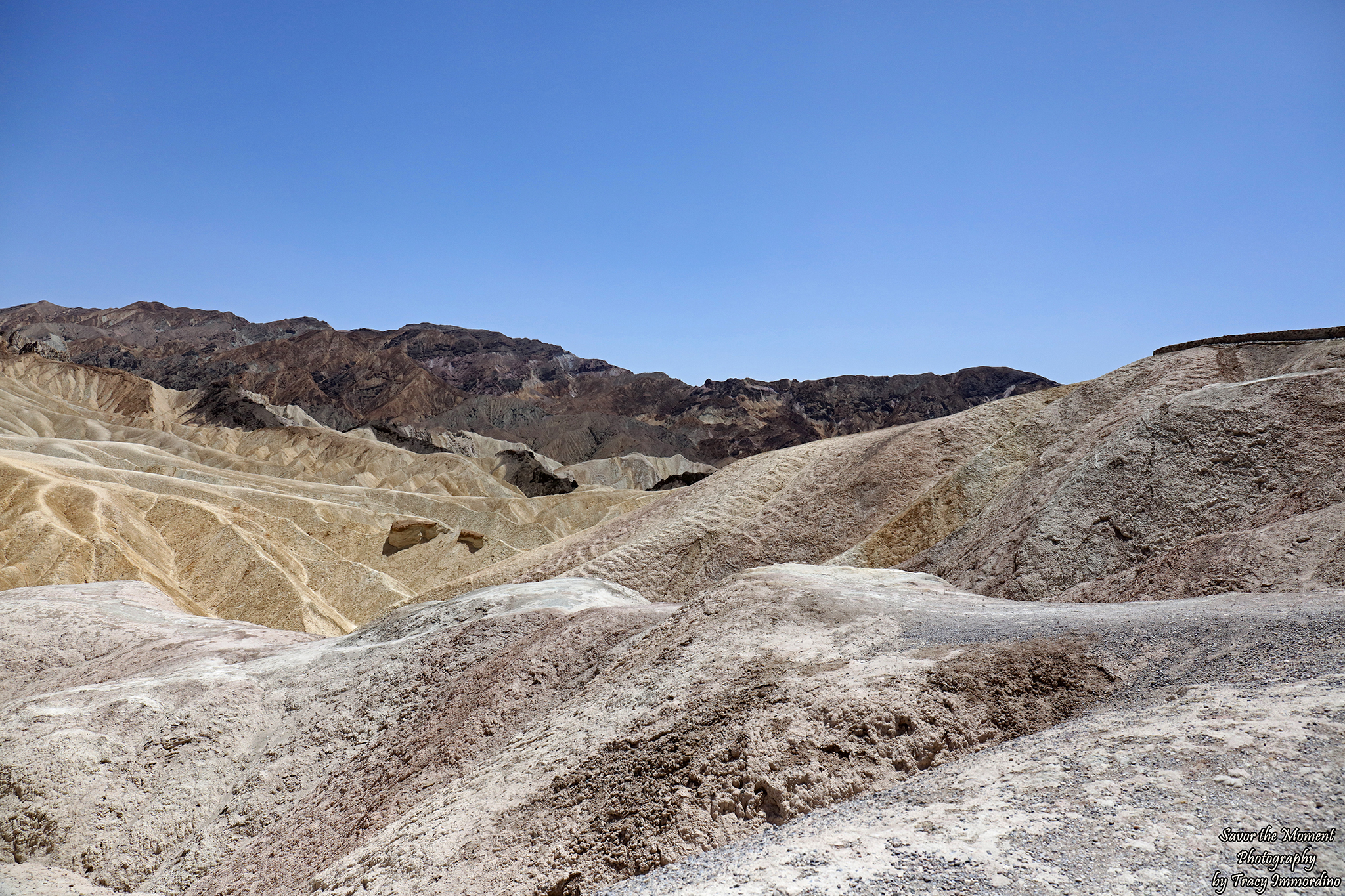 Zabriskie Point in Death Valley National Park