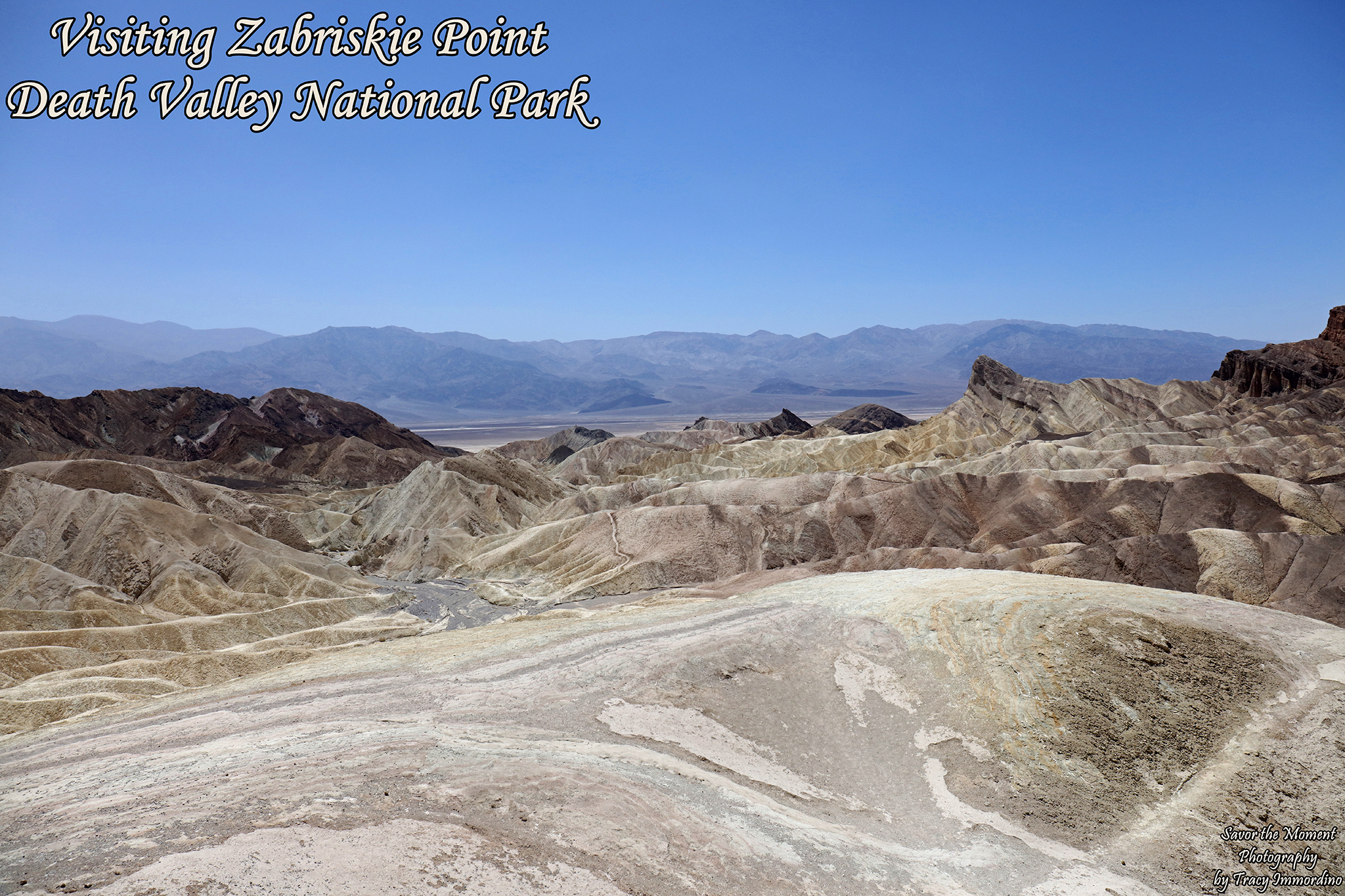 Visiting Zabriskie Point in Death Valley National Park